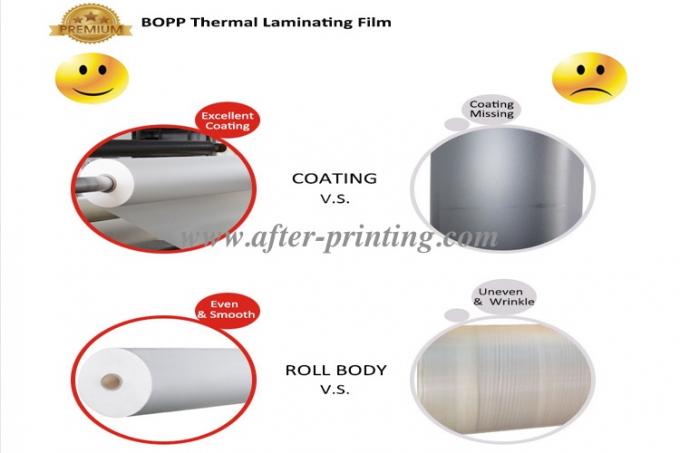 comparação da qualidade de produto do rolo de filme plástico