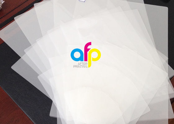 Filme de estratificação do malote lustroso alto do calor do ANIMAL DE ESTIMAÇÃO para a laminação da foto 175 mícrons