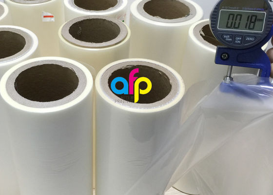 Transparência térmica do filme da laminação do revestimento do brilho de BOPP/opaco lustrosos