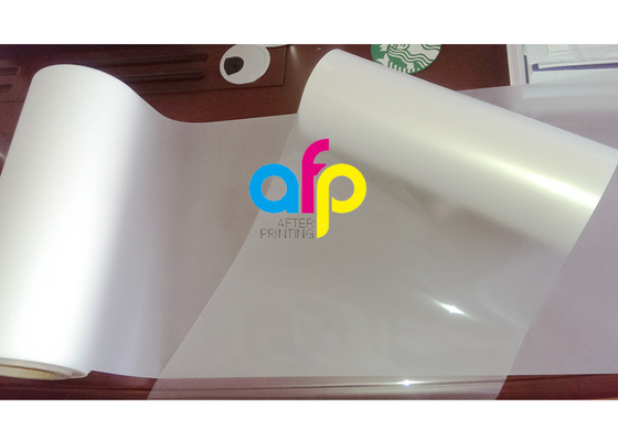 ANIMAL DE ESTIMAÇÃO transparente o filme térmico baseado de BOPP, arrasta o filme de estratificação do poliéster resistente