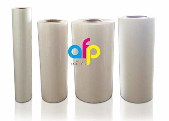 Filme de estratificação do rolo claro para o material de papel do poliéster da laminação