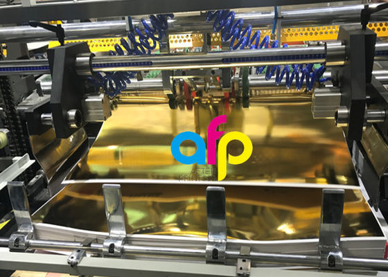 Filme de poliéster metálico do ouro matte, 24 filmes de estratificação do poliéster do mícron