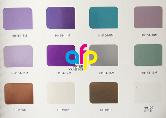 folhas de carimbo coloridas de 640mm * de 120m, folha de carimbo do ouro para macio/duramente o plástico