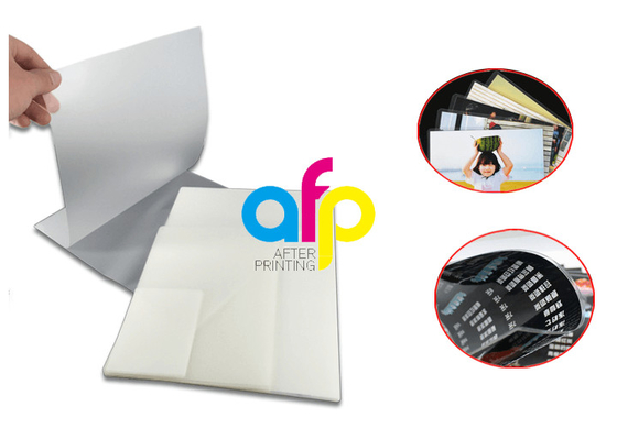 O laminador plástico da foto do toque macio cobre o filme de estratificação do malote