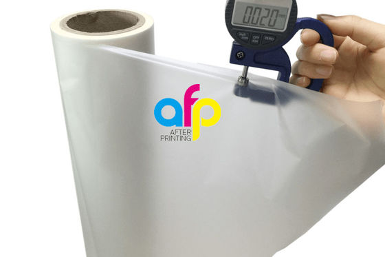 certificação matte do GV do tamanho do rolo do filme 500mm*3000m da laminação 20micron