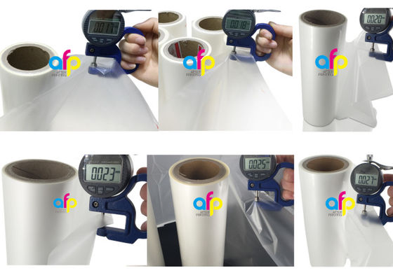 Filme de laminação térmica BOPP de 30 microns de brilho