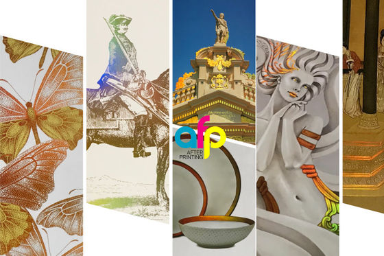 Definição de sobreimpressão fina Folha fria