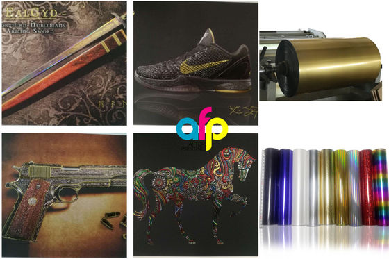 Definição de sobreimpressão fina Folha fria